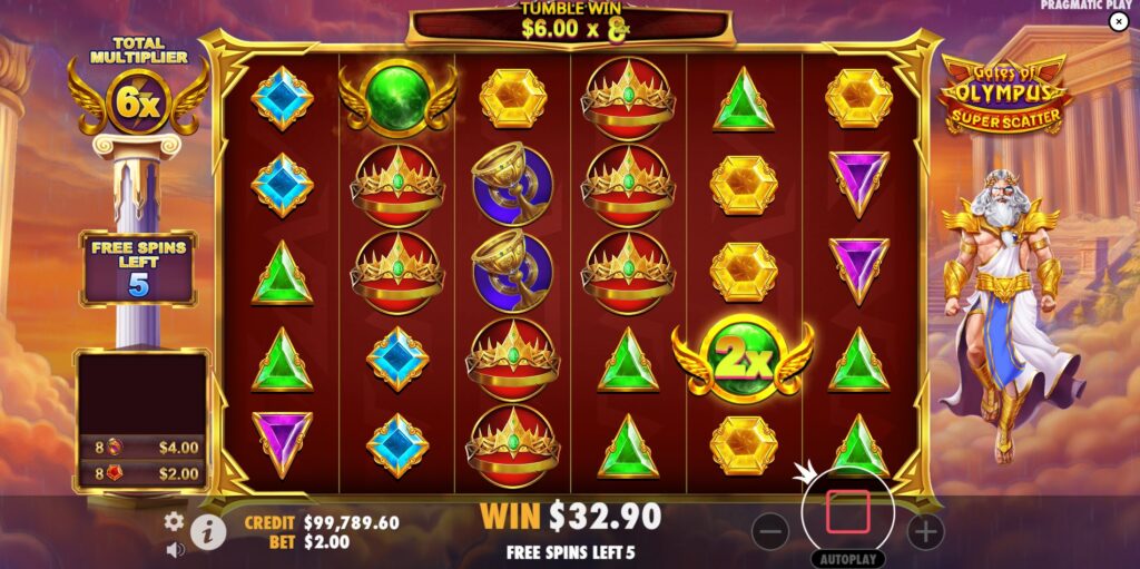 Gates of Olympus Super Scatter