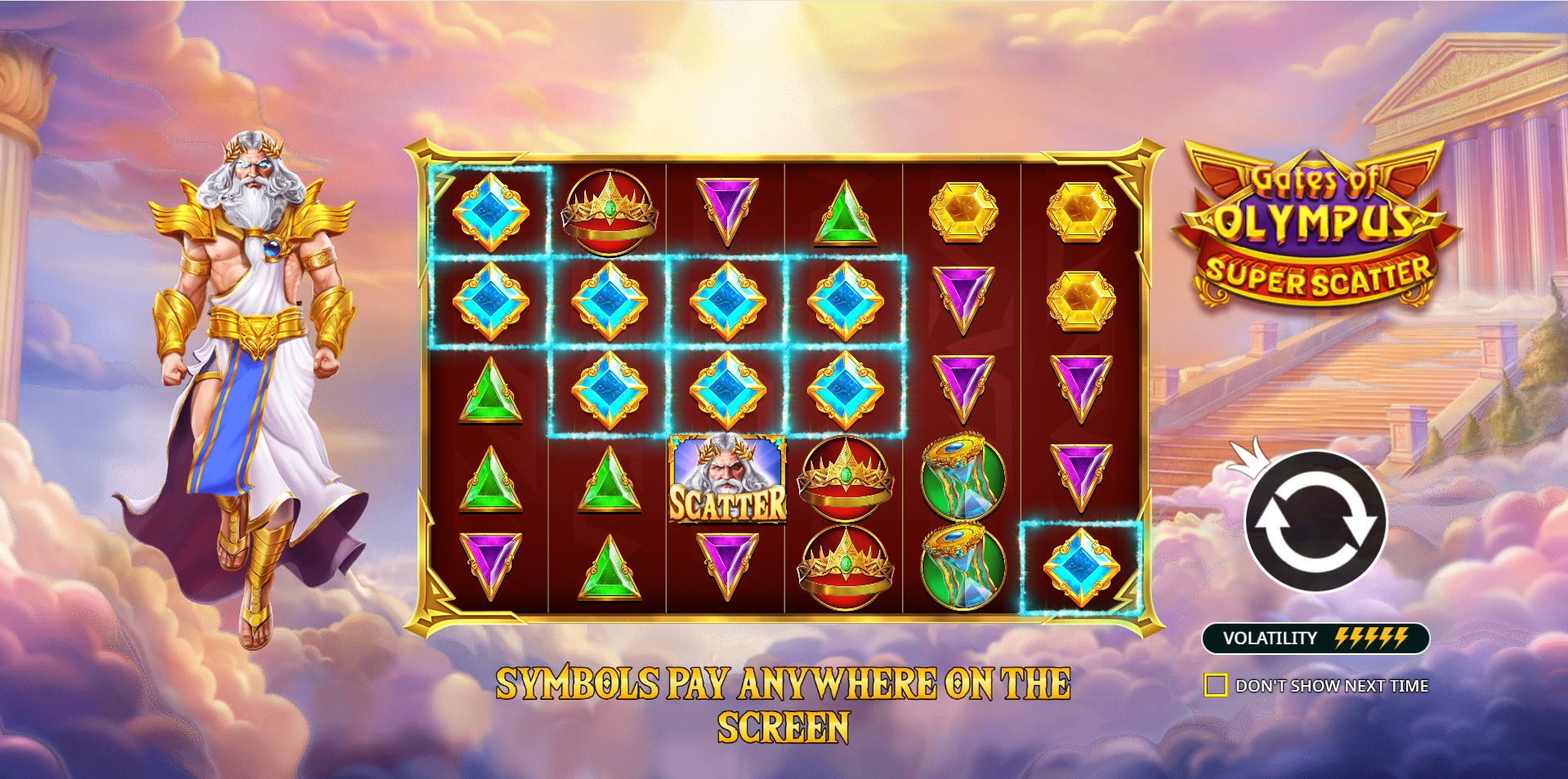 Gates of Olympus Super Scatter